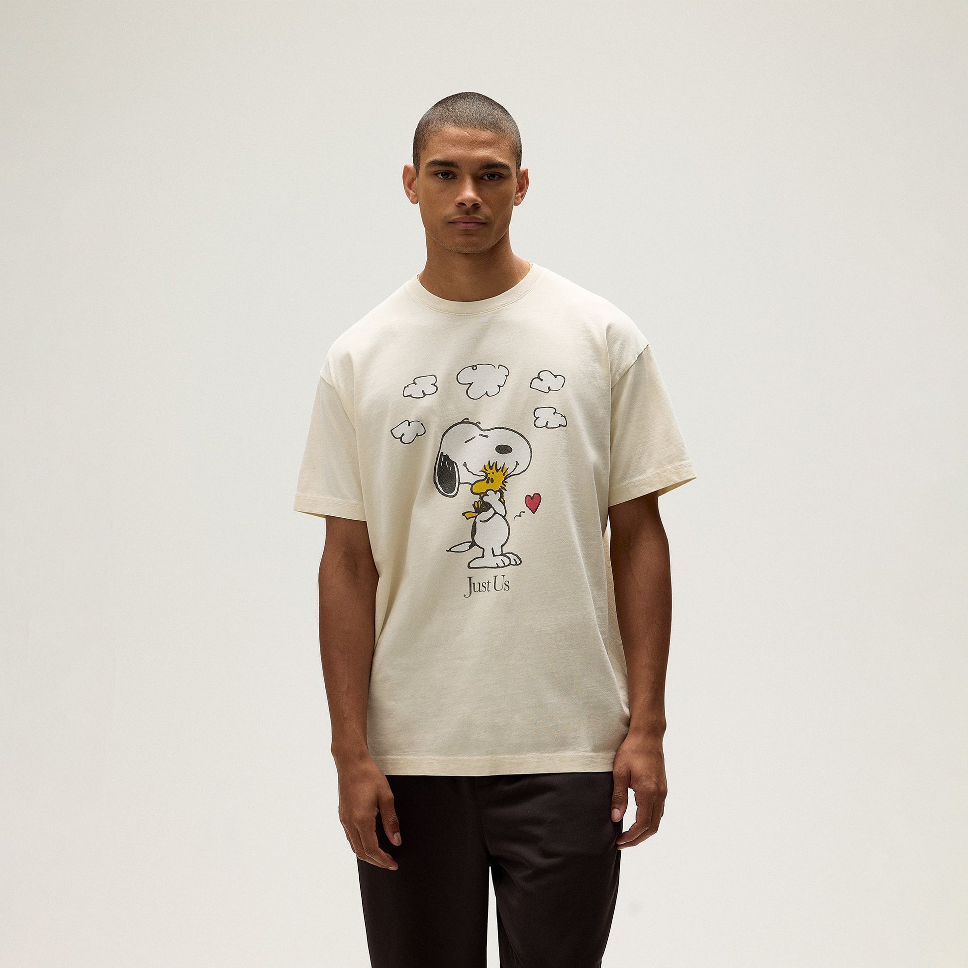 Men Kith Kith for Peanuts Snoopy Just Us Tee - Sandrift