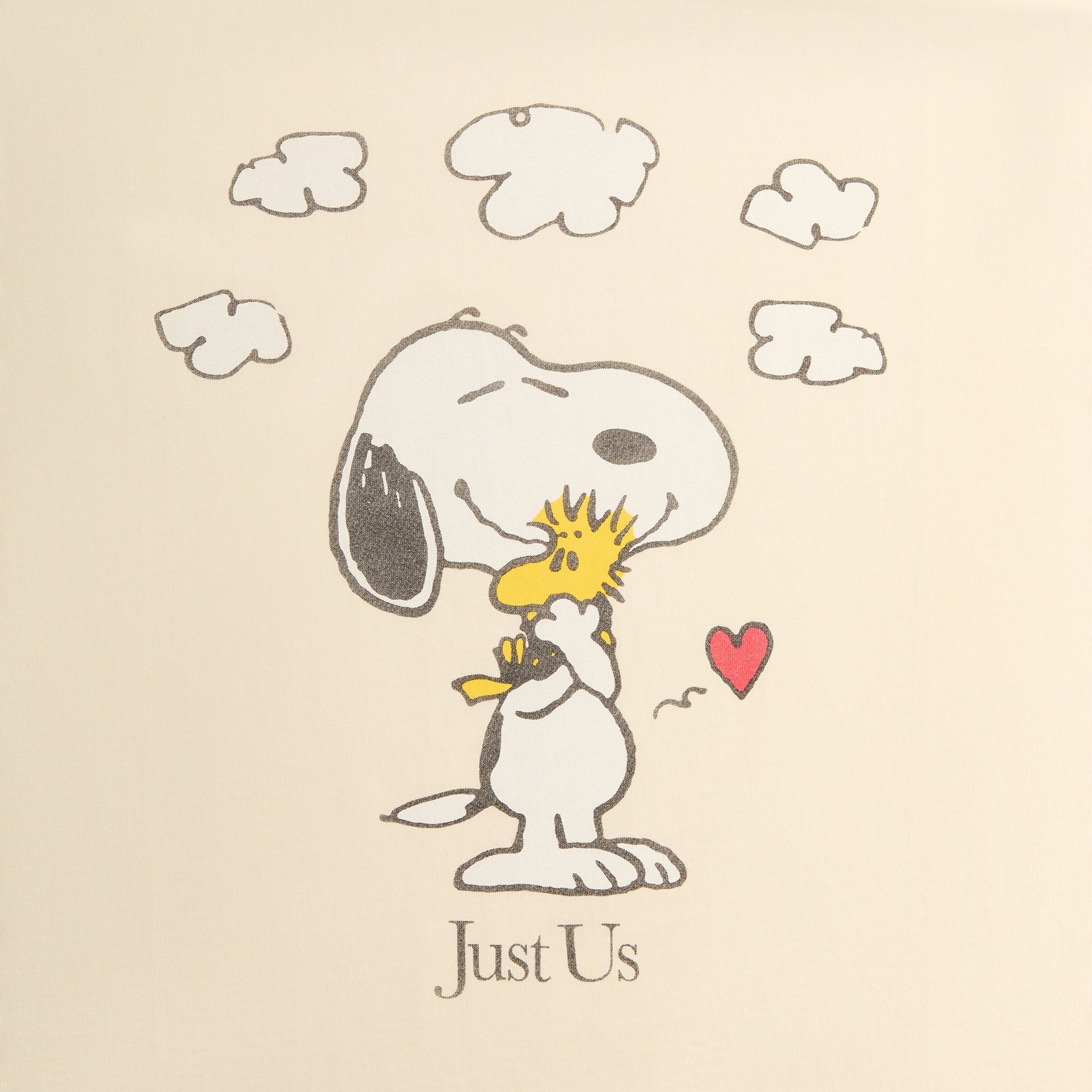 Men Kith Kith for Peanuts Snoopy Just Us Tee - Sandrift