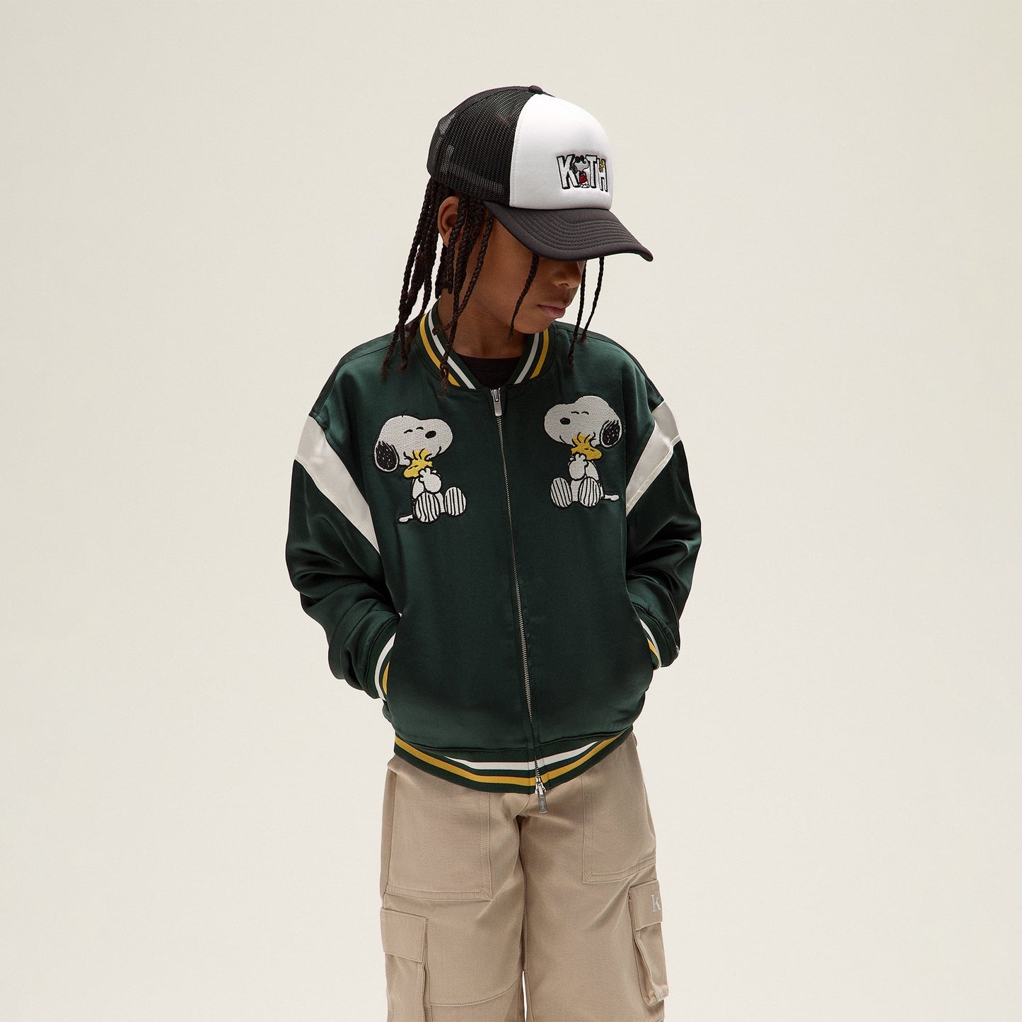 Kids Kith Kith Kids for Peanuts Souvenir Jacket - Stadium