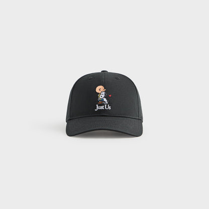 Kids Kith Kith Kids for Peanuts 75 Twill Aaron Classic Cap - Black