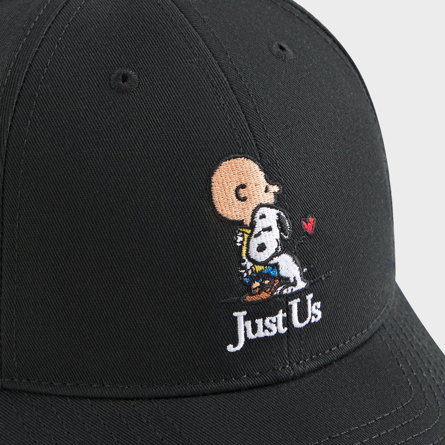 Kids Kith Kith Kids for Peanuts 75 Twill Aaron Classic Cap - Black