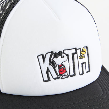 Kids Kith Kith Kids for Peanuts 75 Nolan Poly Foam Trucker - White