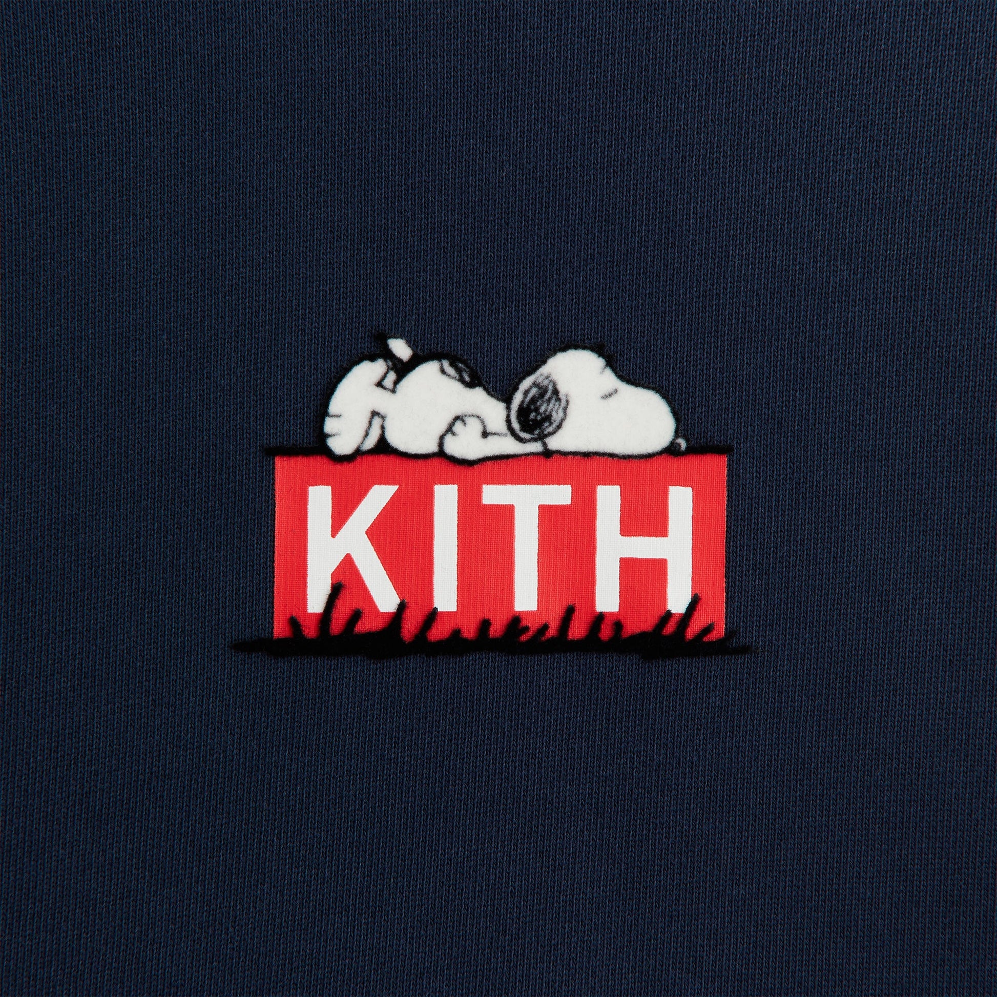 Kids Kith Kith Kids for Peanuts Doghouse Classic Logo Crewneck - Nocturnal