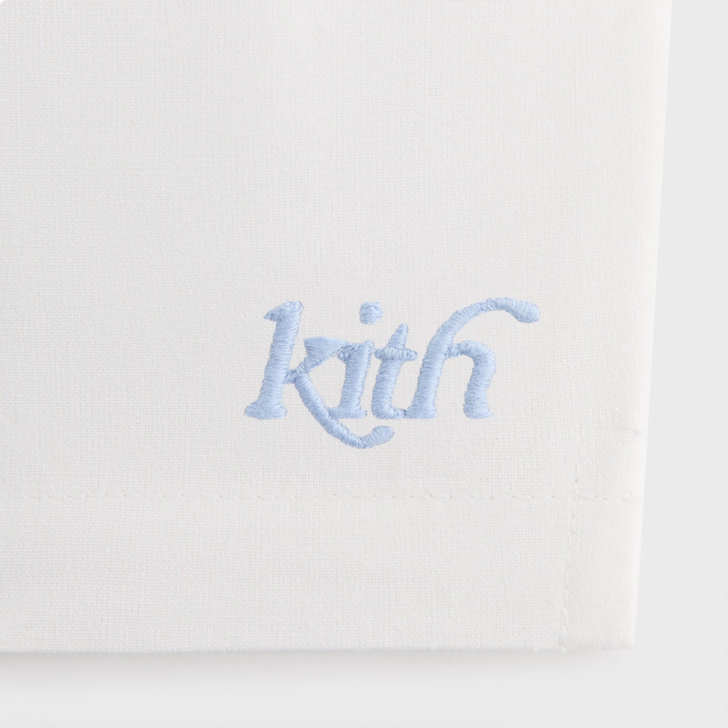 Kids Kith Kith Baby Novelty Embroidered Thompson Camp Short - White