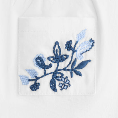 Kids Kith Kith Baby Novelty Embroidered Thompson Camp Short - White
