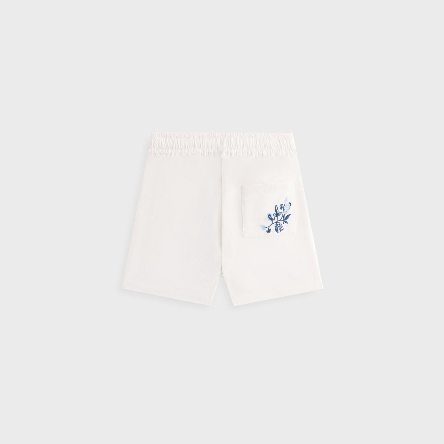 Kids Kith Kith Kids Novelty Embroidered Thompson Camp Short - White