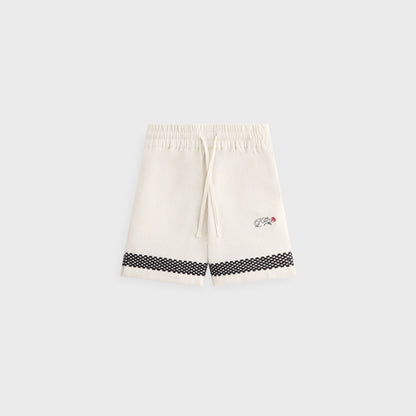 Kids Kith Kith Kids Novelty Logo Thompson Camp Short - Sandrift