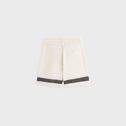 Kids Kith Kith Kids Novelty Logo Thompson Camp Short - Sandrift