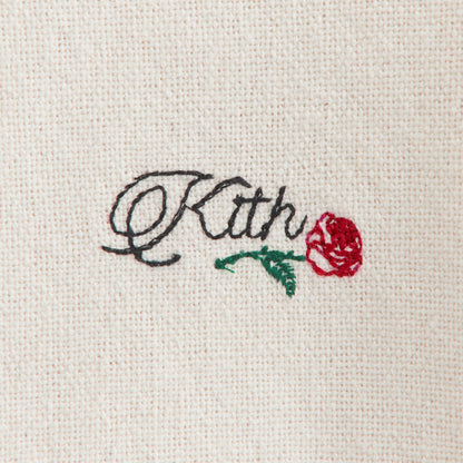 Kids Kith Kith Kids Novelty Logo Thompson Camp Shirt - Sandrift