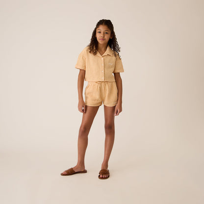 Kids Kith Kith Kids Textured Jordyn Short - Mycena