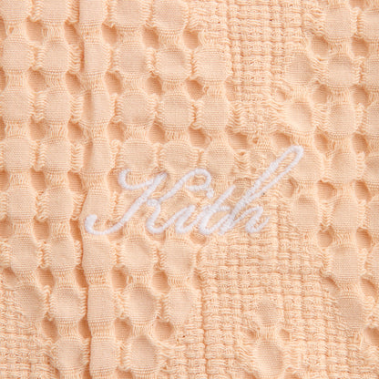 Kids Kith Kith Kids Jayda Cropped Textured Camp Shirt - Mycena