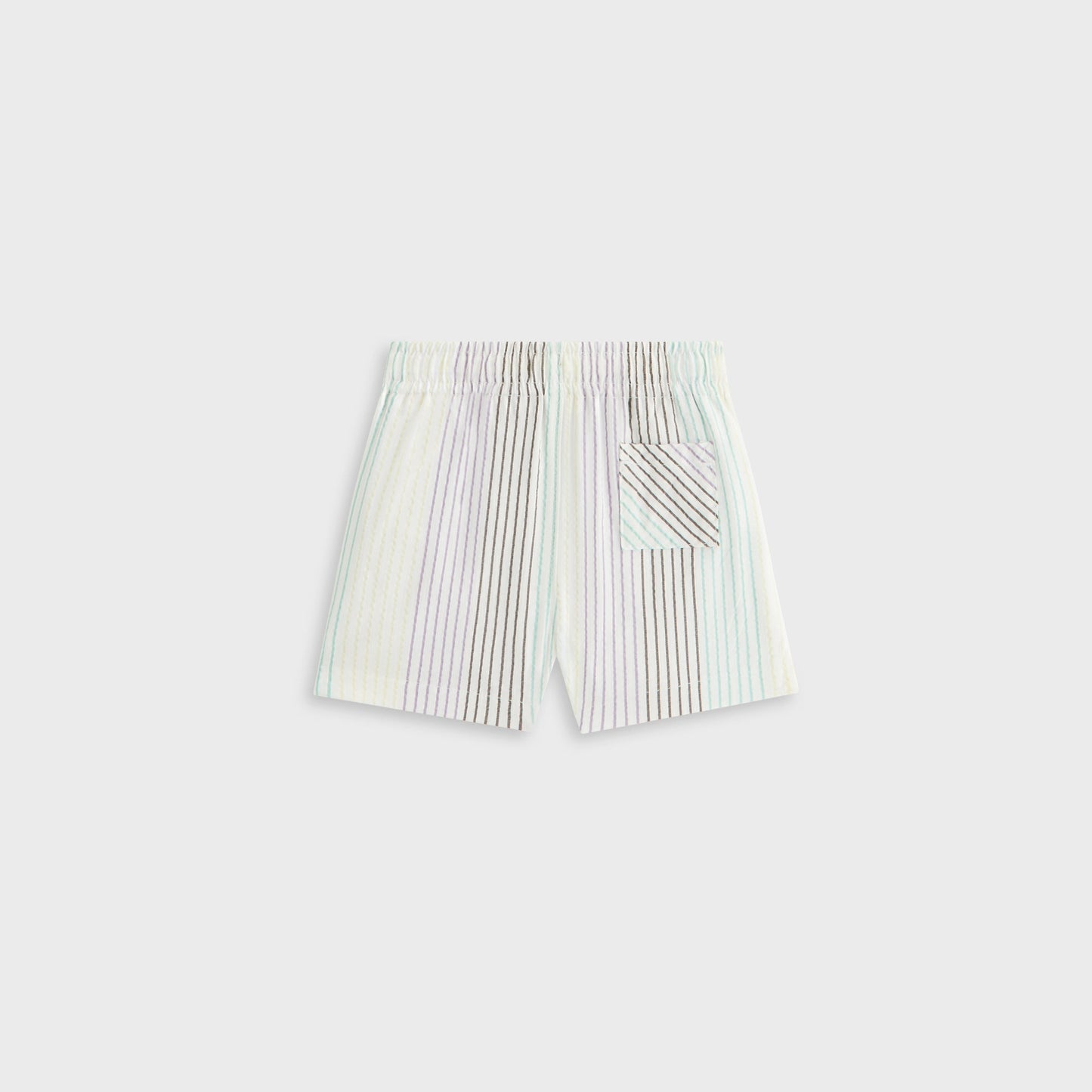 Kids Kith Kith Baby Striped Thompson Camp Short - Mykonos