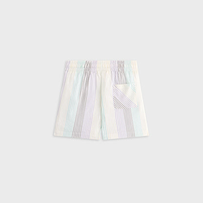 Kids Kith Kith Kids Striped Thompson Camp Short - Mykonos