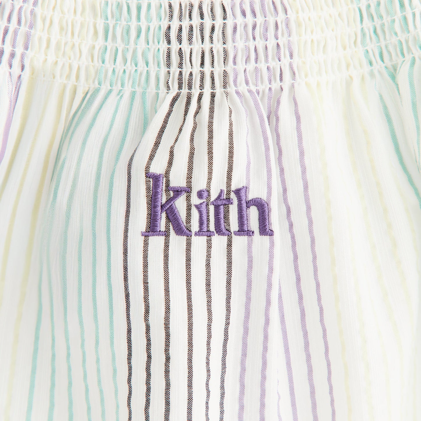 Kids Kith Kith Kids Striped Amina Mini Dress - Mykonos