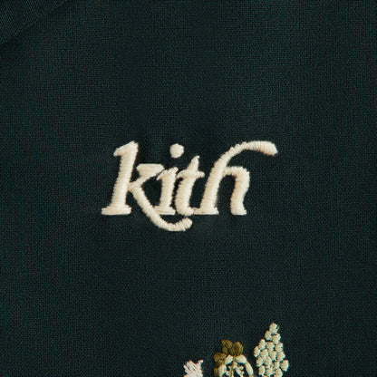 Kids Kith Kith Kids Novelty Thompson Camp Collar Shirt - Stadium