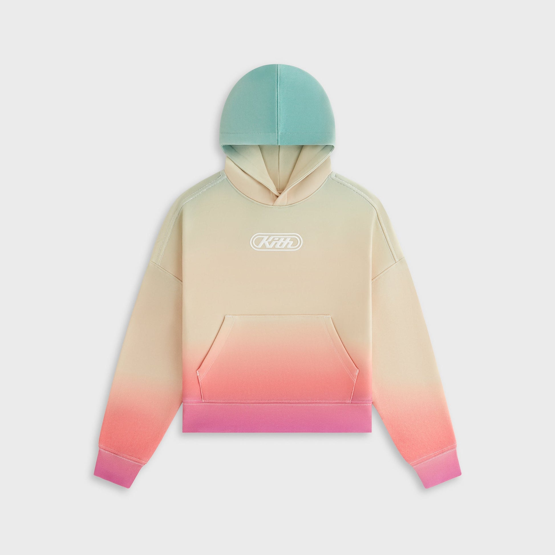 Kids Kith Kith Kids Ombre Nelson Pullover Hoodie - Tempo