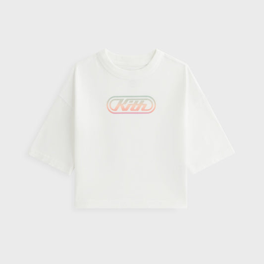 Kids Kith Kith Kids Graphic Logo Leonard Tee - White