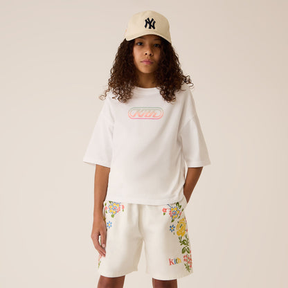 Kids Kith Kith Kids Graphic Logo Leonard Tee - White
