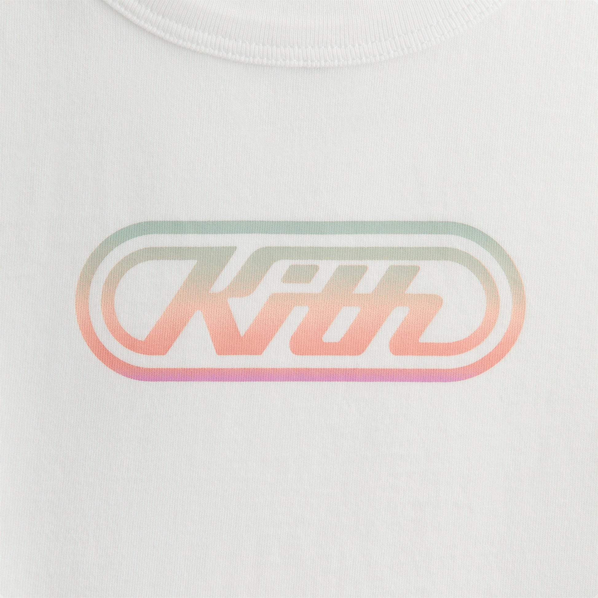 Kids Kith Kith Kids Graphic Logo Leonard Tee - White
