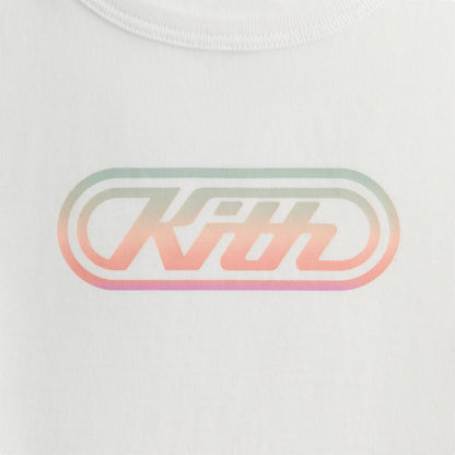 Kids Kith Kith Kids Graphic Logo Leonard Tee - White