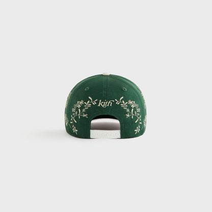 Kids Kith Kith Kids & '47 for the New York Yankees Embroidered Floral Cap - Scar