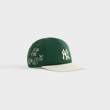 Kids Kith Kith Kids & '47 for the New York Yankees Embroidered Floral Cap - Scar