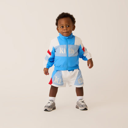 Kids Kith Kith Baby Full Zip Track Jacket - Celeste