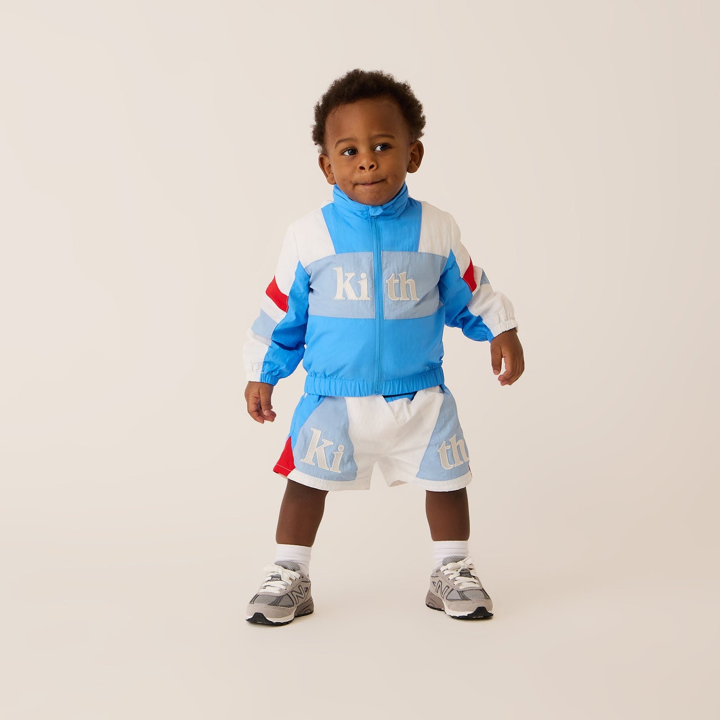 Kids Kith Kith Baby Turbo Short - Celeste