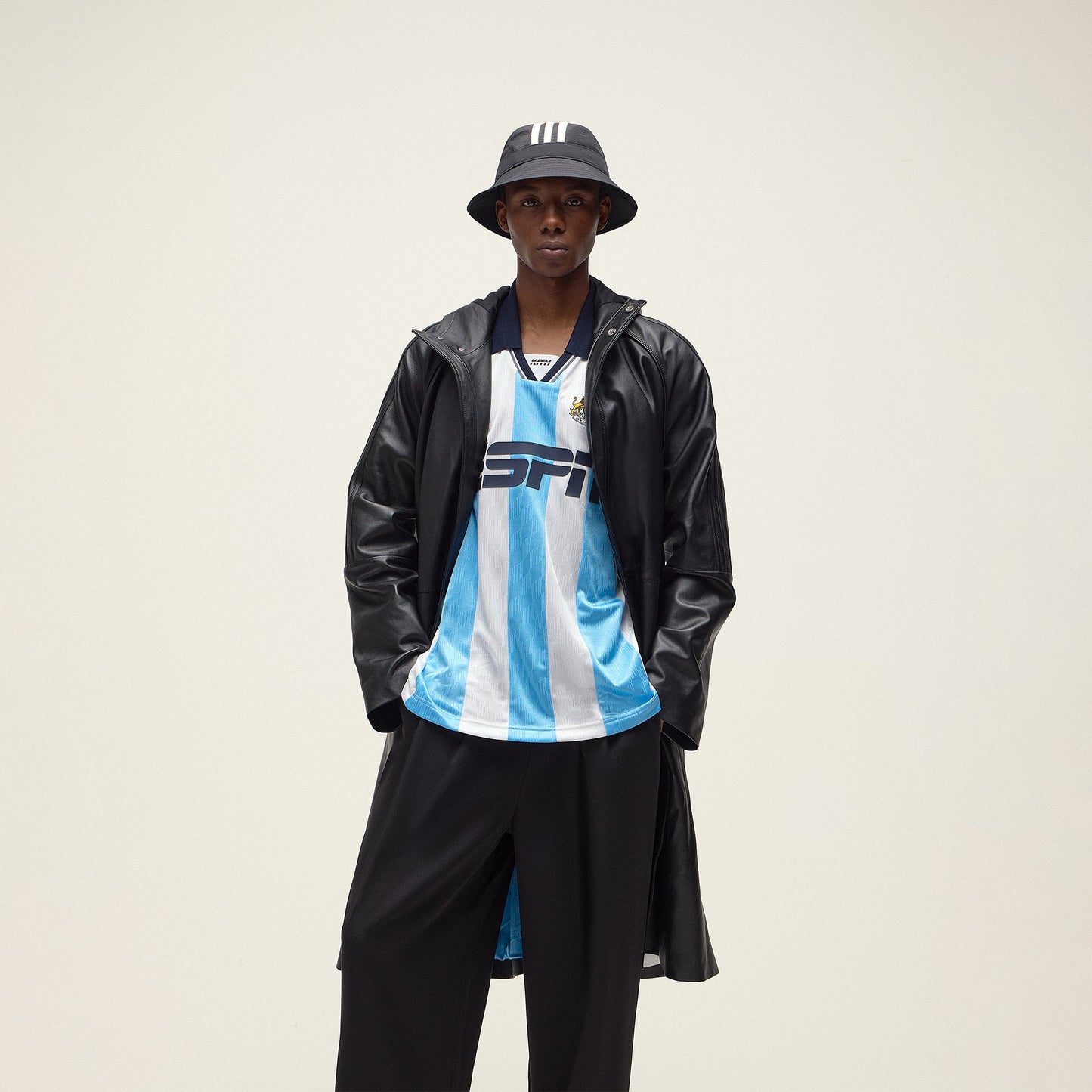 Men Kith Kith for adidas Football Stadium Coat - Black