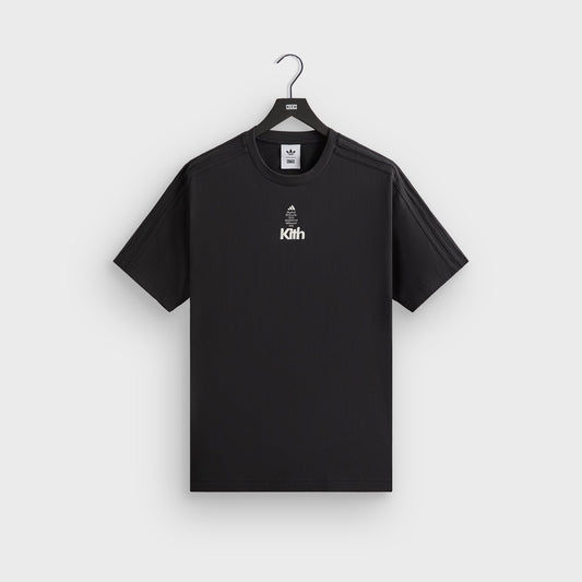 Men Kith Kith for adidas Football Short Sleeve Tee - Black