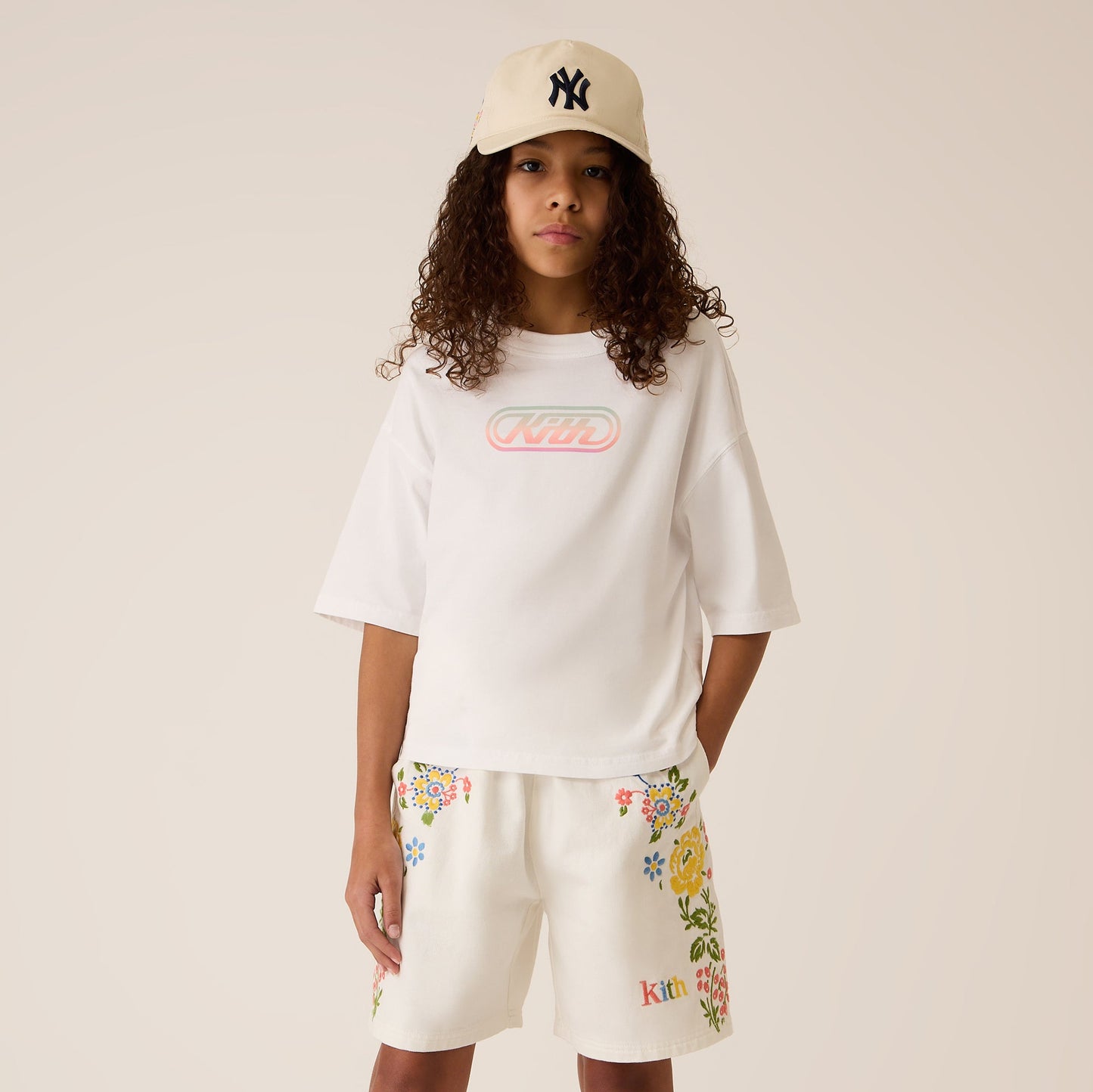 Kids Kith Kith Kids Floral Paisley Apollo Short - Silk