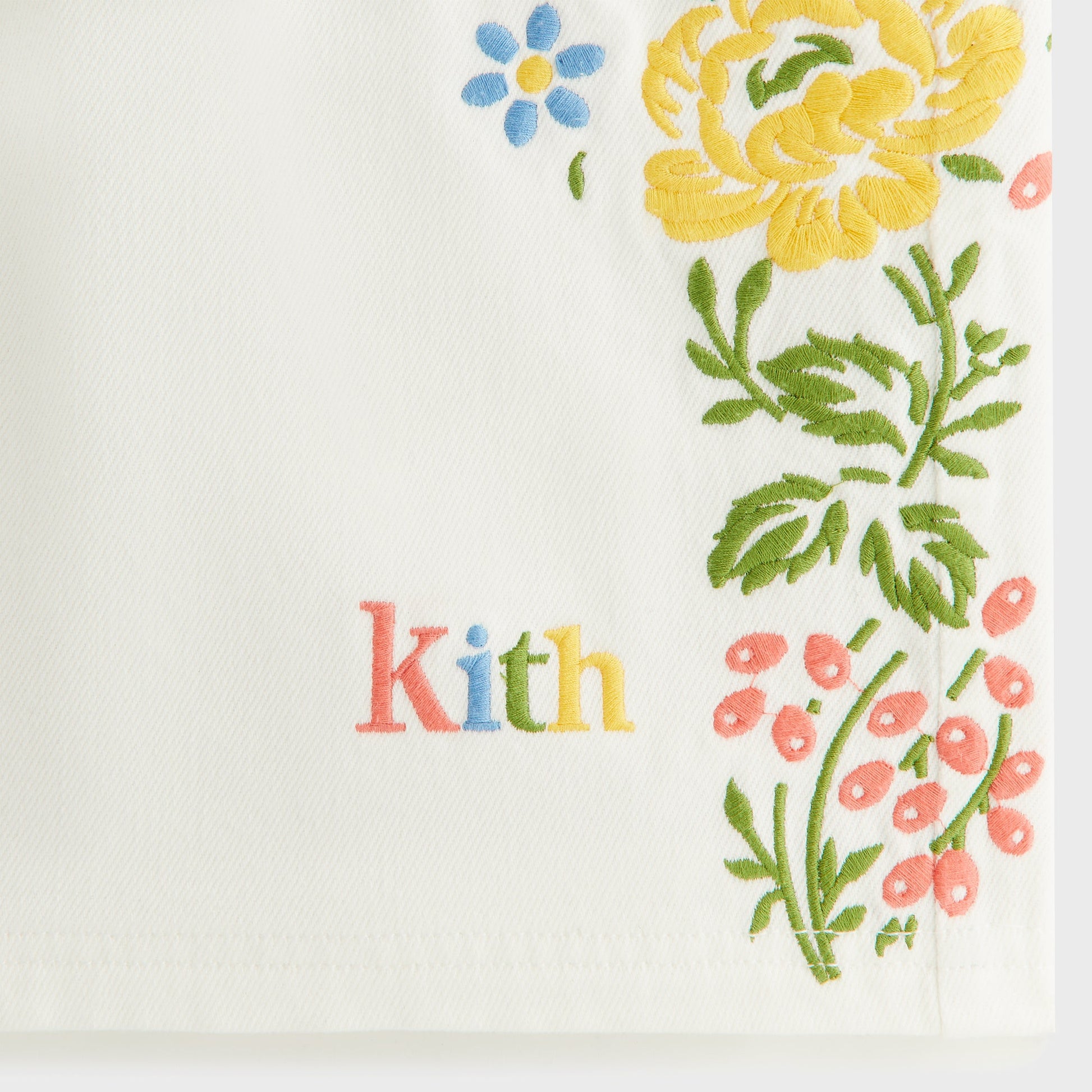 Kids Kith Kith Kids Floral Paisley Apollo Short - Silk