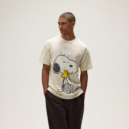 Men Kith Kith for Peanuts Hug Vintage Tee - Sandrift