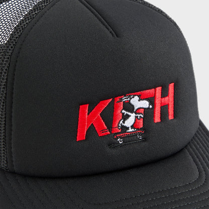 Kids Kith Kith Kids for Peanuts 75 Nolan Poly Foam Trucker - Black