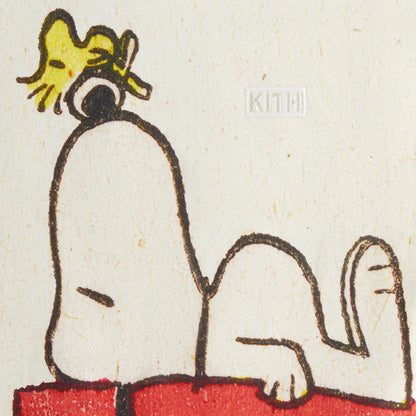 Kids Kith Kith Kids for Peanuts Sleeping Doghouse Crewneck - Sandrift