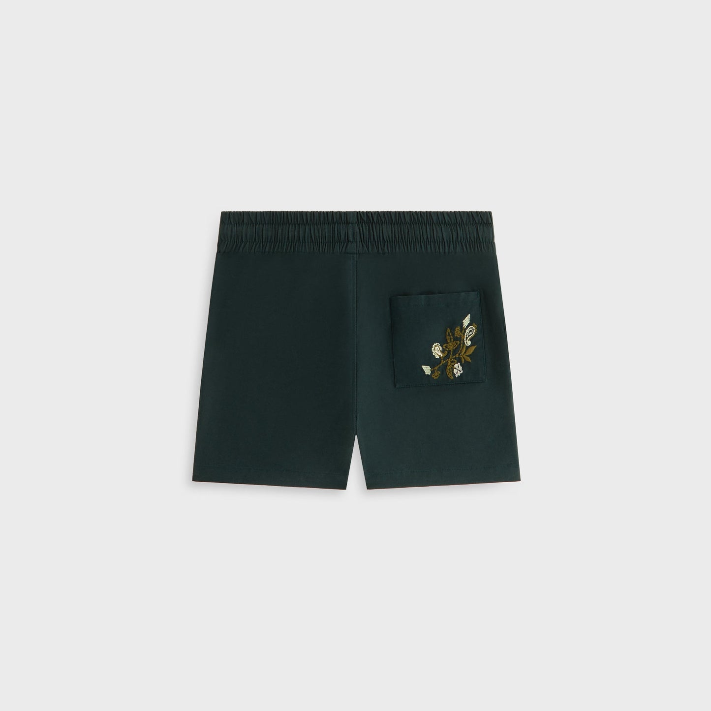 Kids Kith Kith Kids Novelty Embroidered Thompson Camp Short - Stadium