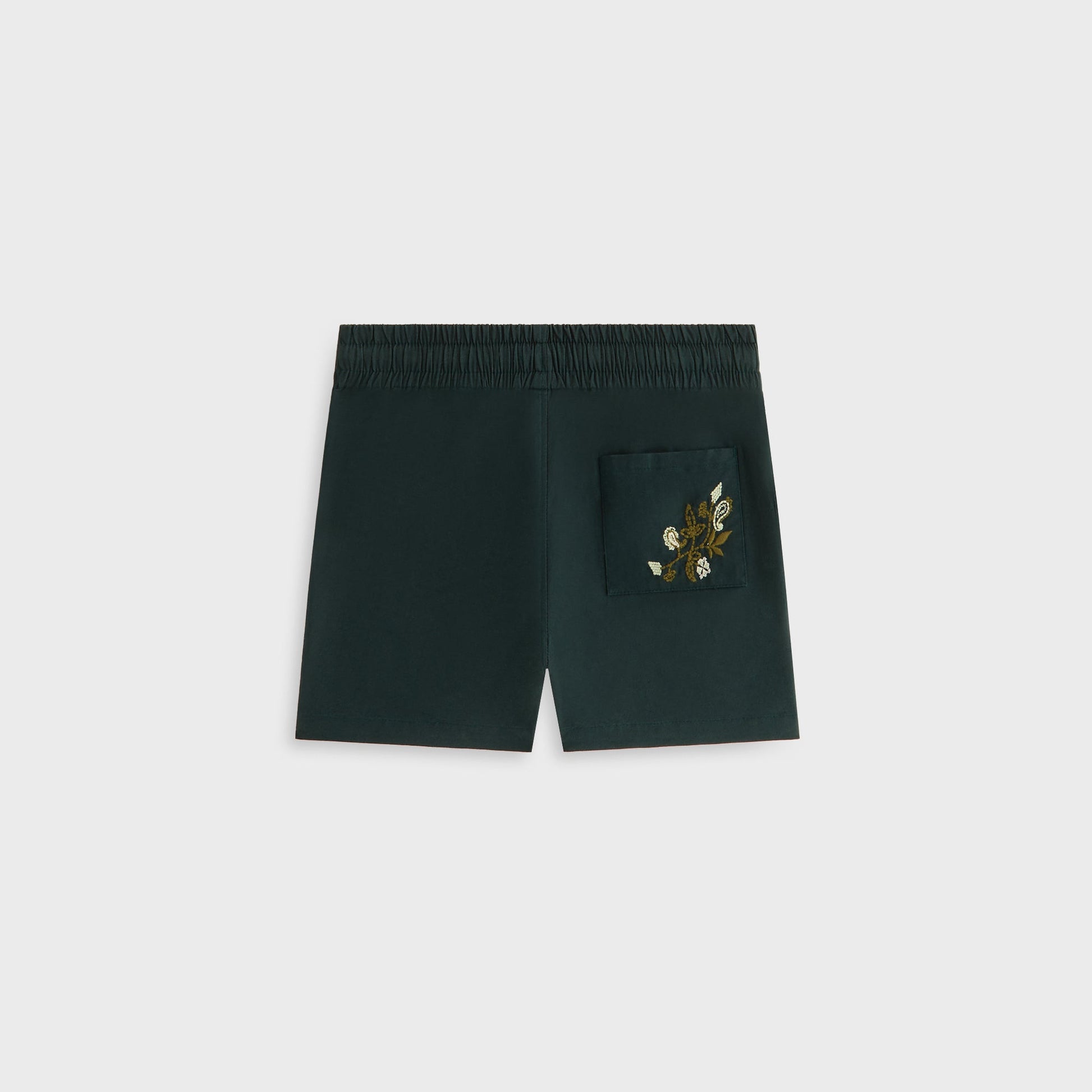 Kids Kith Kith Kids Novelty Embroidered Thompson Camp Short - Stadium