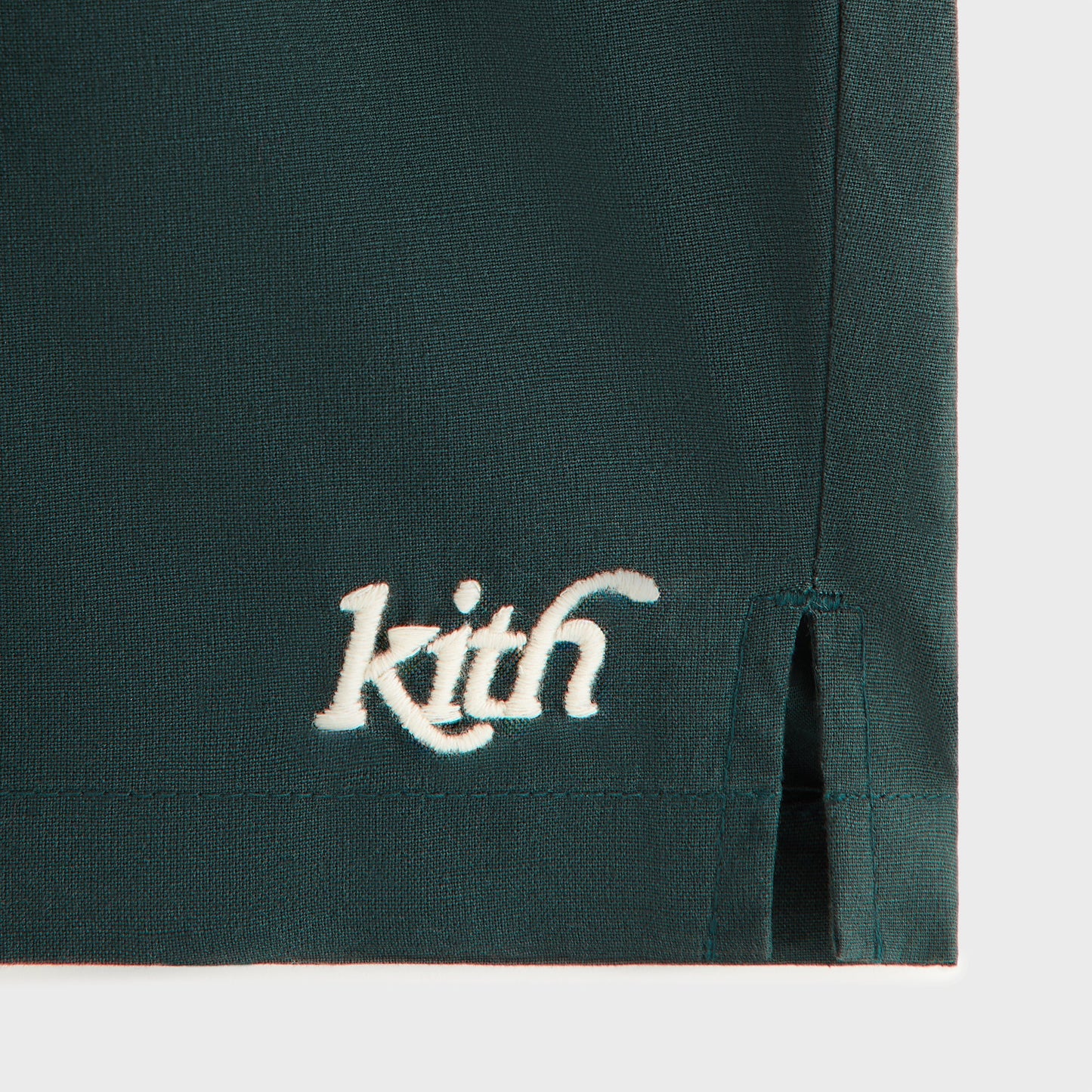 Kids Kith Kith Kids Novelty Embroidered Thompson Camp Short - Stadium