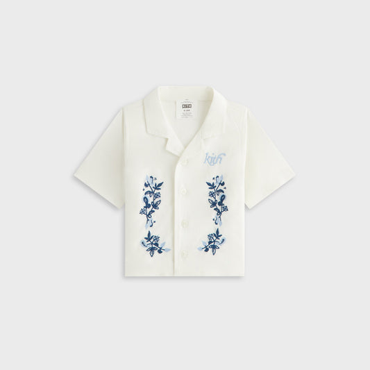 Kids Kith Kith Baby Novelty Thompson Camp Collar Shirt - White