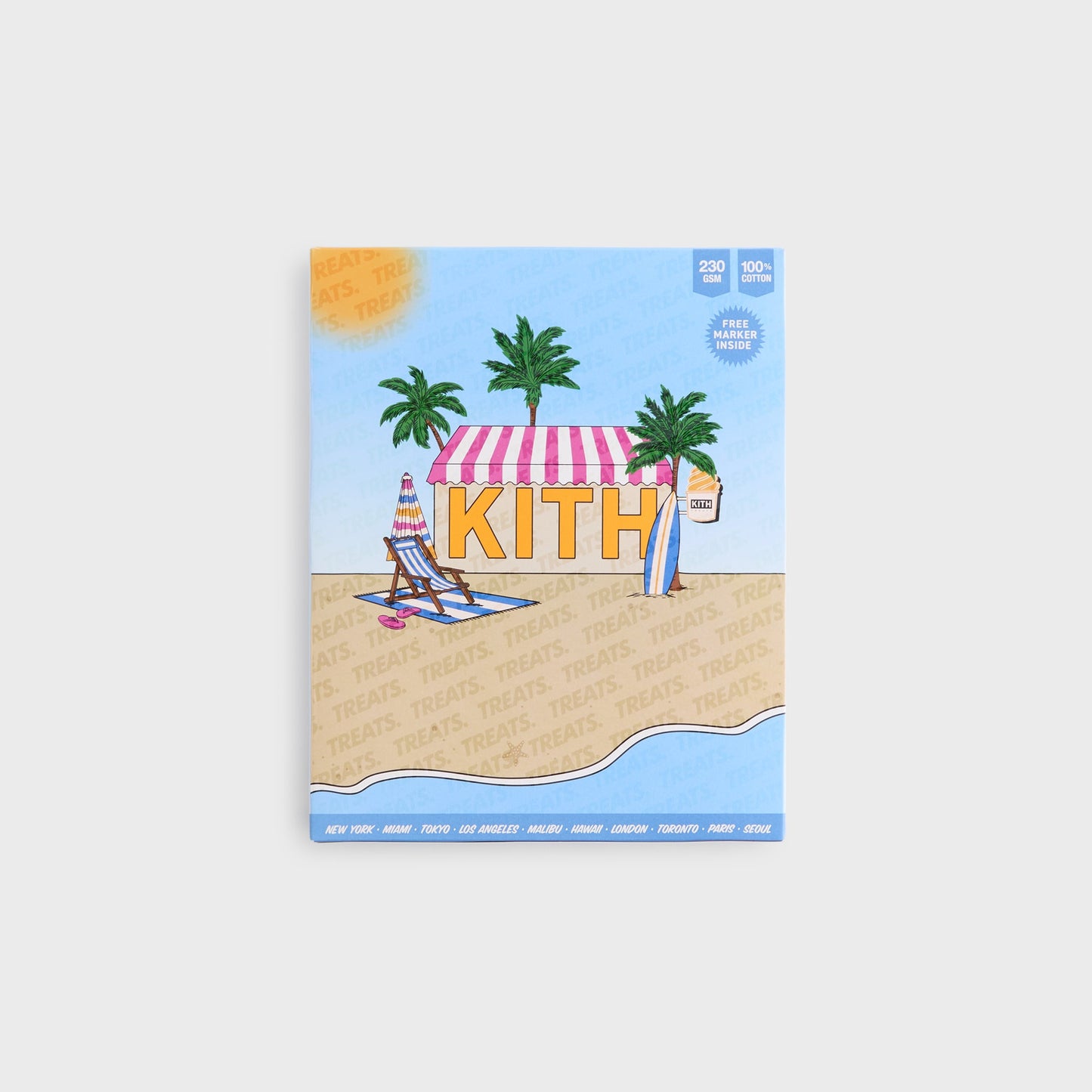 Men Kith Kith Treats Desert Destination Tee - Stadium