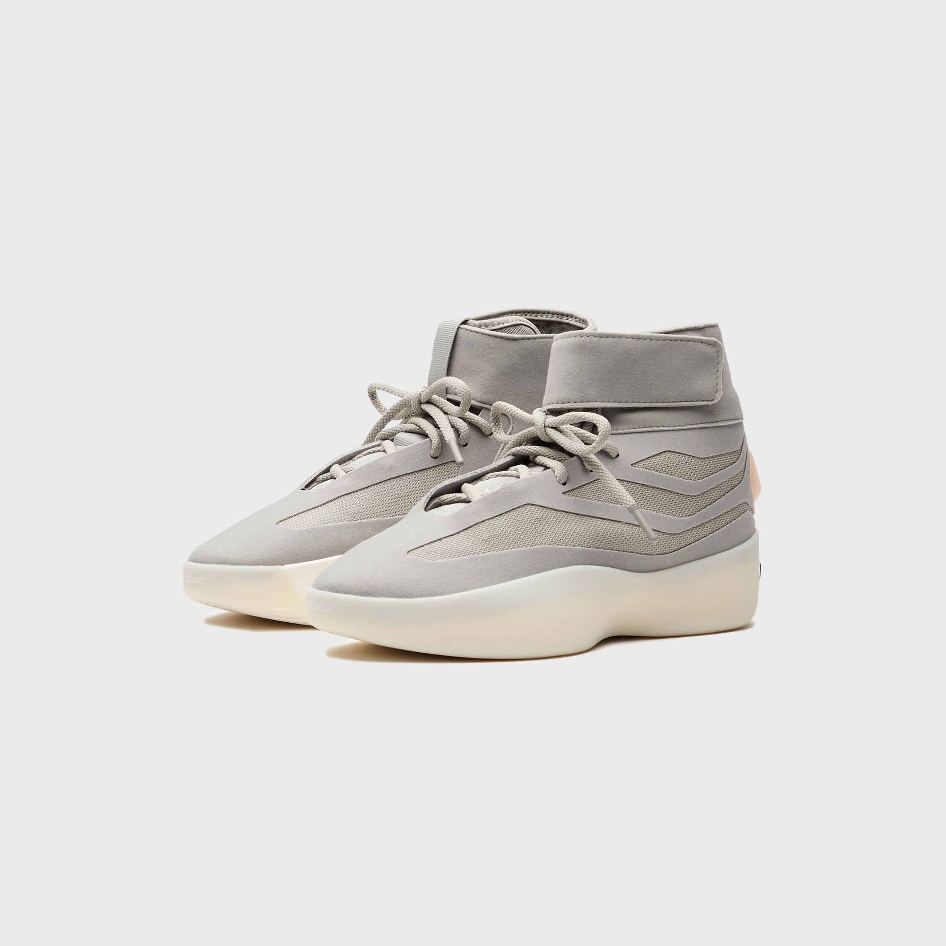 Men Kith adidas x Fear of God Athletics II Basketball High - Putty Beige
