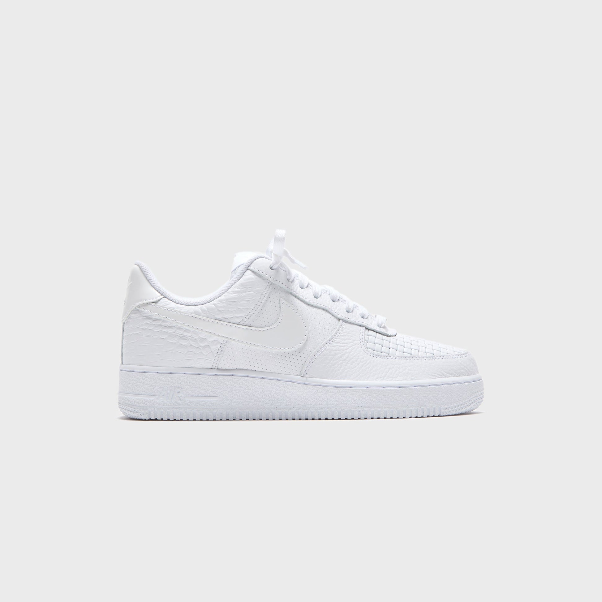 Men Kith Nike Air Force 1 '07 LX 3Xw - White / White / White