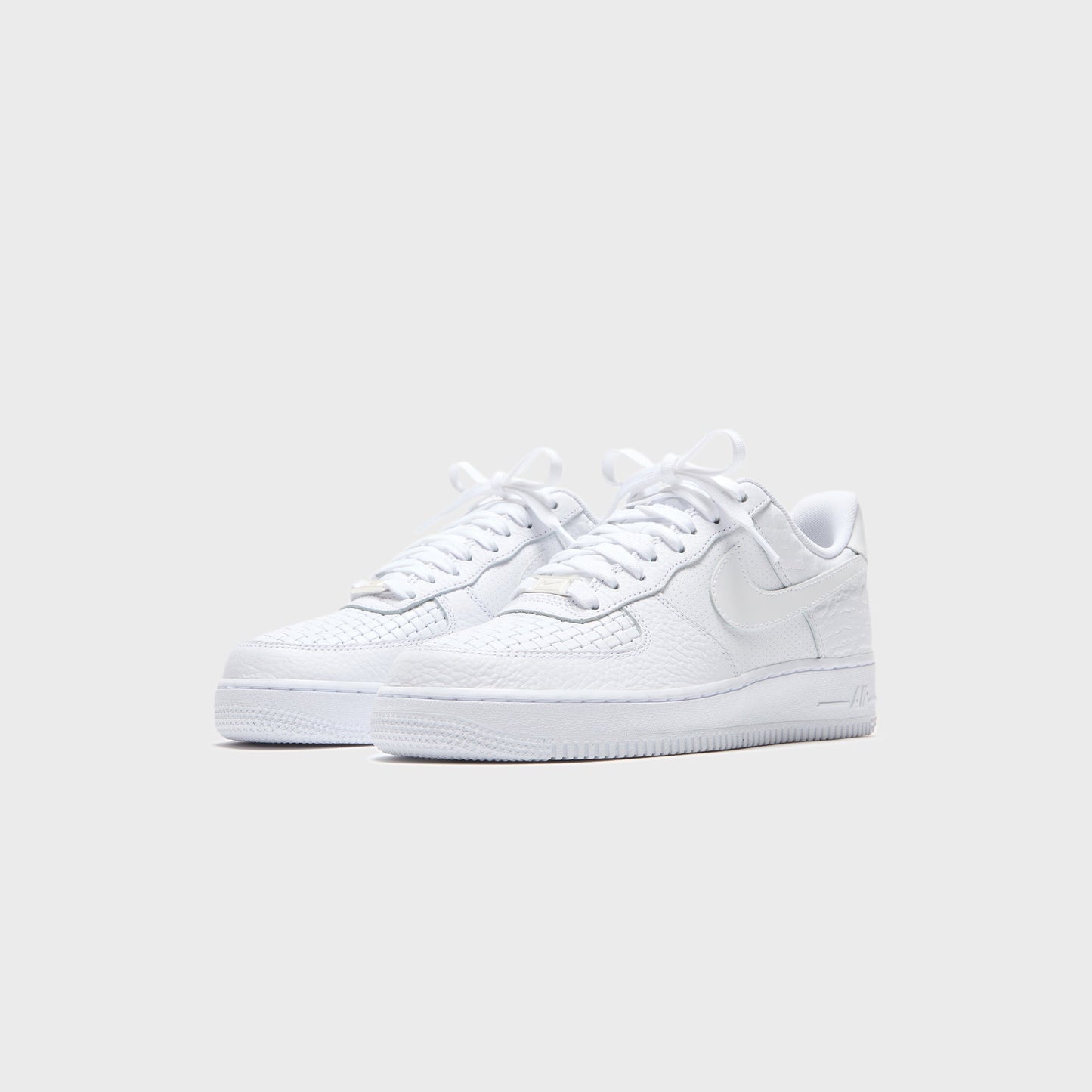 Men Kith Nike Air Force 1 '07 LX 3Xw - White / White / White