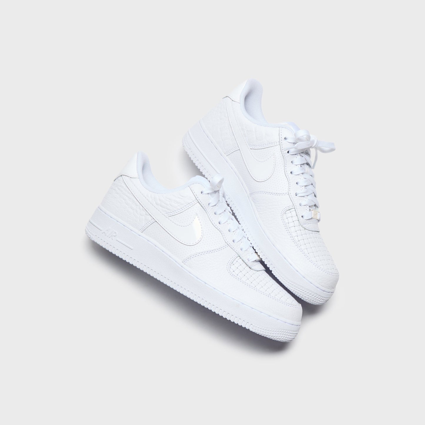 Men Kith Nike Air Force 1 '07 LX 3Xw - White / White / White