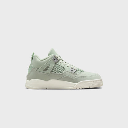 Kids Kith Nike PS Air Jordan 4 Retro S2 - Seafoam / Sail / Metallic Silver