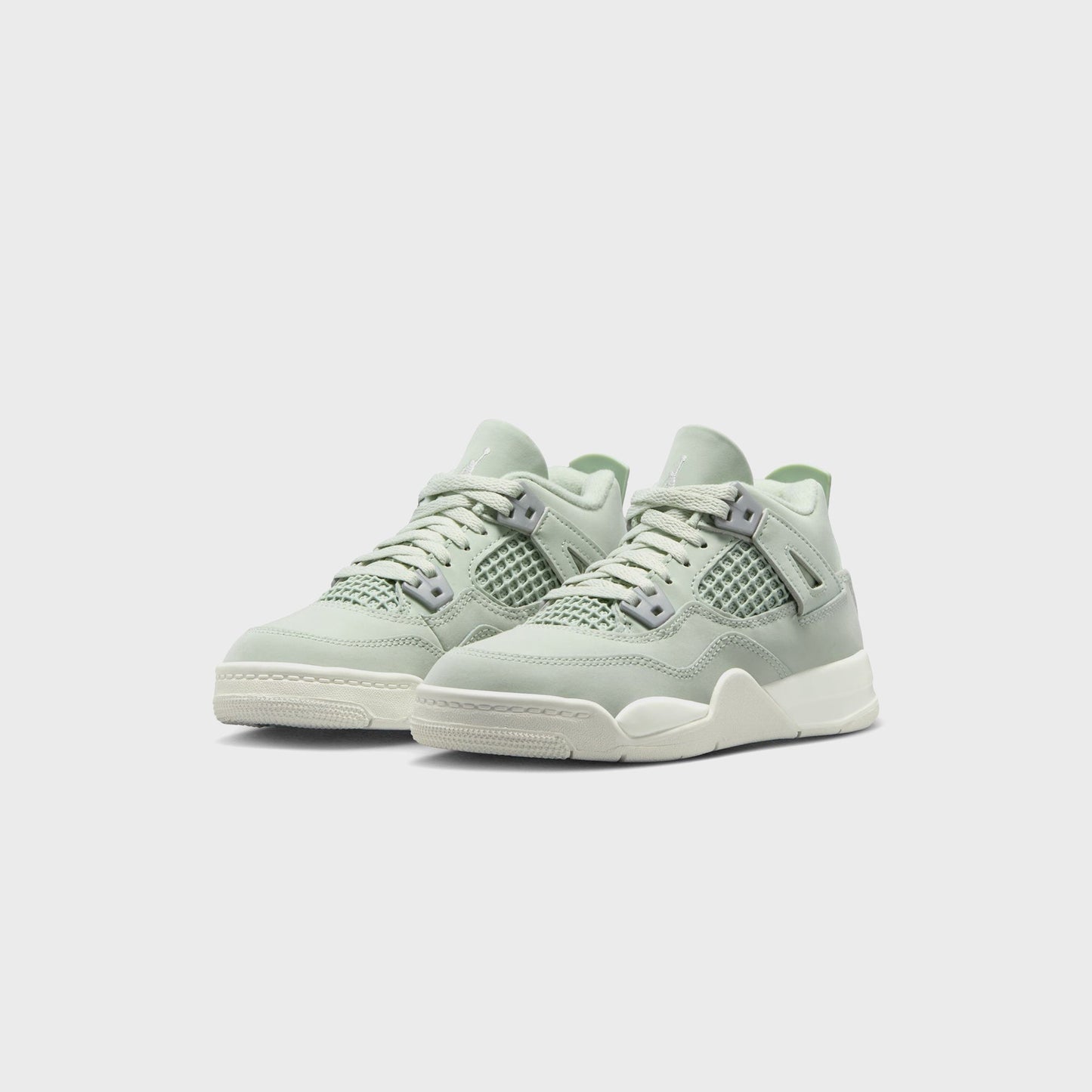 Kids Kith Nike PS Air Jordan 4 Retro S2 - Seafoam / Sail / Metallic Silver