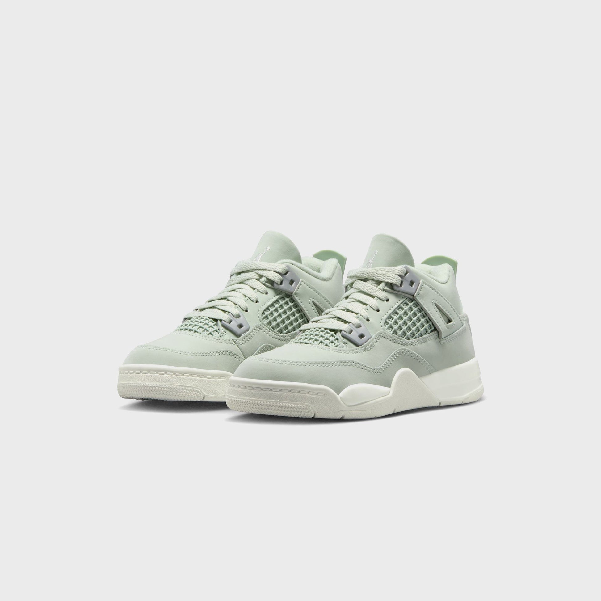 Kids Kith Nike PS Air Jordan 4 Retro S2 - Seafoam / Sail / Metallic Silver
