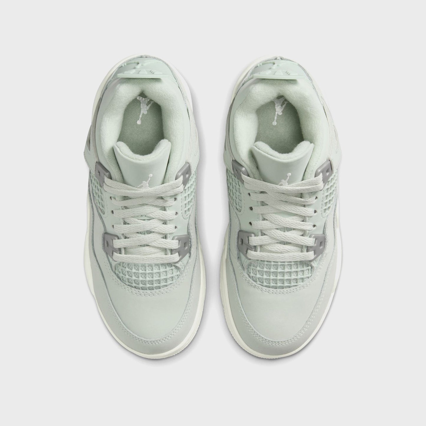 Kids Kith Nike PS Air Jordan 4 Retro S2 - Seafoam / Sail / Metallic Silver