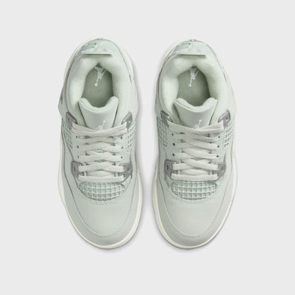 Kids Kith Nike PS Air Jordan 4 Retro S2 - Seafoam / Sail / Metallic Silver