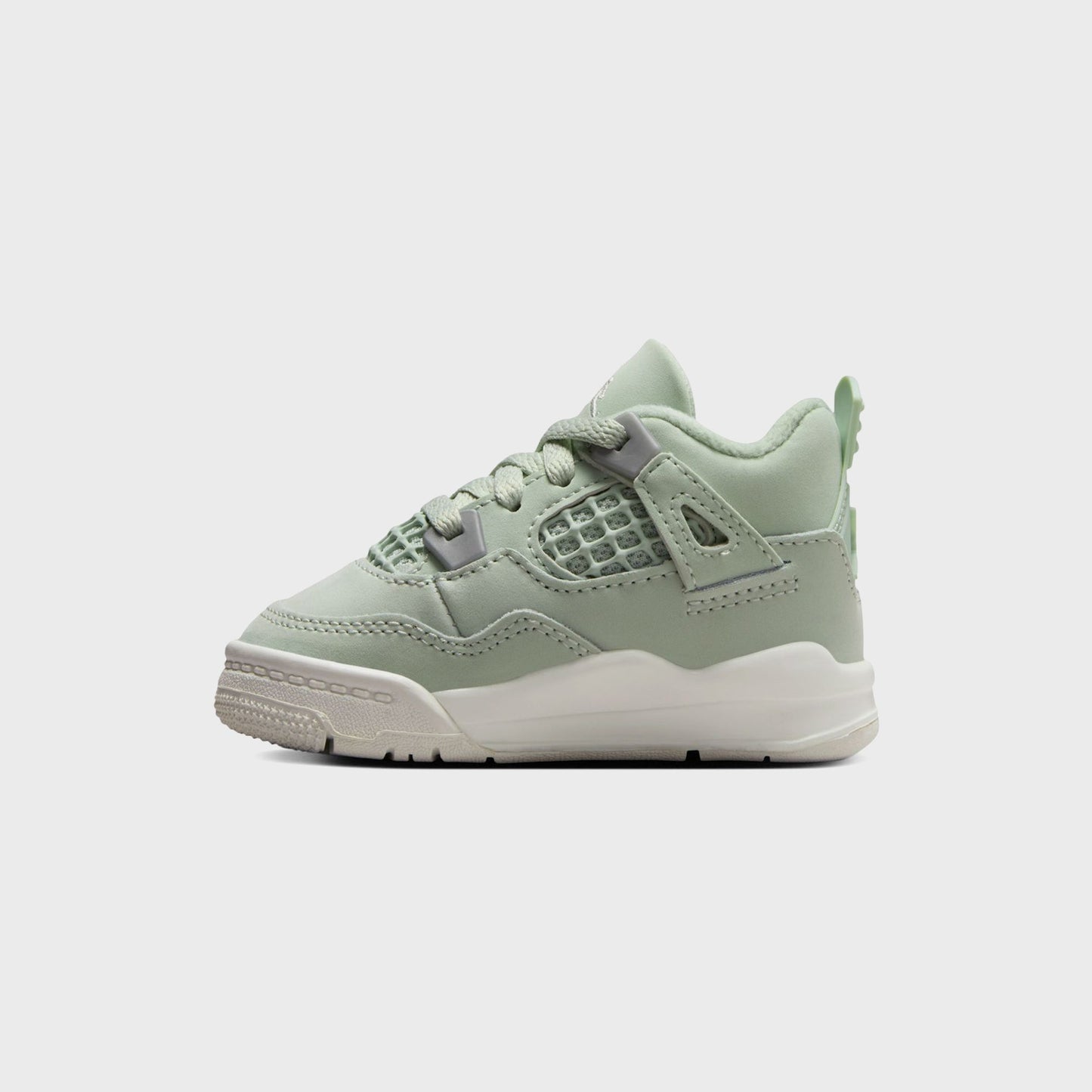 Kids Kith Nike TD Air Jordan 4 Retro S2 - Seafoam / Sail / Metallic Silver